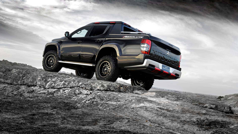 Illustration for article titled The Mitsubishi Triton Absolute Will Not Apologize for All That Carbon Fiber